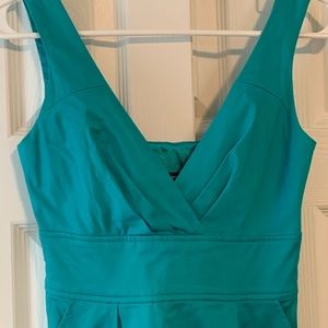Express size 0 dress. Teal. Worn once